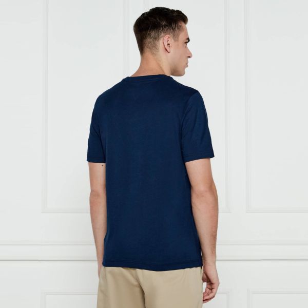 Tommy Hilfiger Monotype Printed Label T-shirt Navy