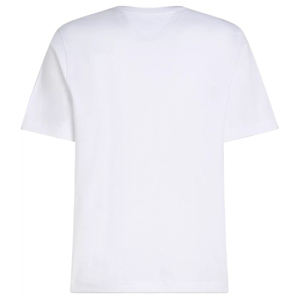 Tommy Hilfiger Monotype Printed Label T-shirt Wit