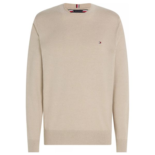Tommy Hilfiger Mouline Organic Sweater Beige
