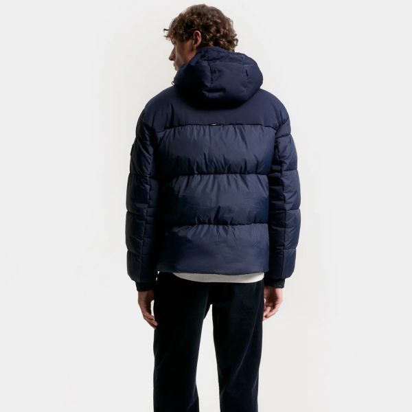Tommy Hilfiger New York Hooded Puffer Navy