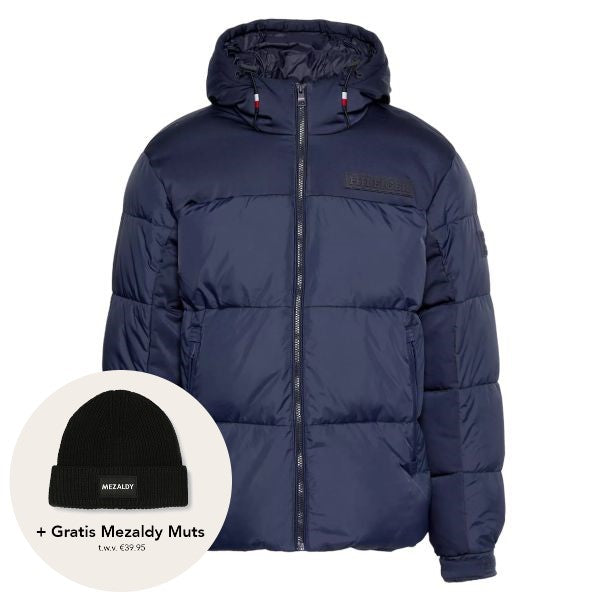 Tommy Hilfiger New York Hooded Puffer Navy