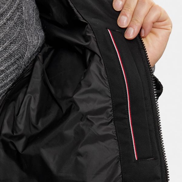 Tommy Hilfiger New York Hooded Puffer Zwart