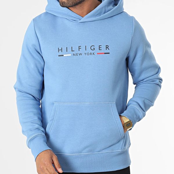 Tommy Hilfiger New York Hoodie Blauw
