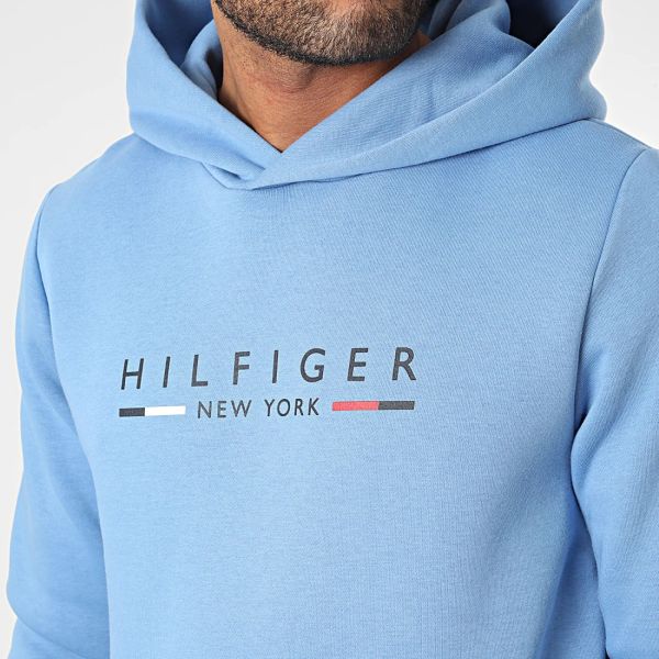 Tommy Hilfiger New York Hoodie Blauw