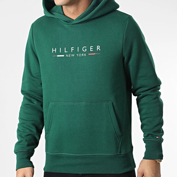 Tommy Hilfiger New York Hoodie Groen