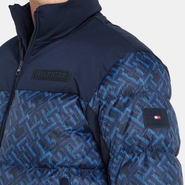 Tommy Hilfiger New York Monogram Puffer Navy