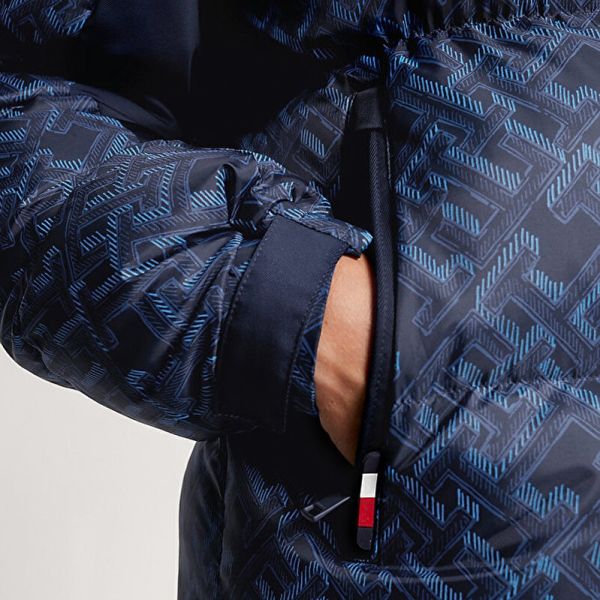 Tommy Hilfiger New York Monogram Puffer Navy