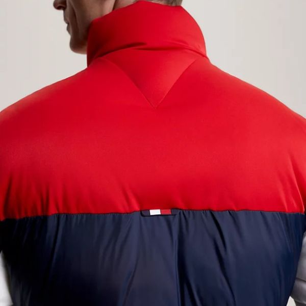 Tommy Hilfiger New York Puffer Navy/Rood/Wit