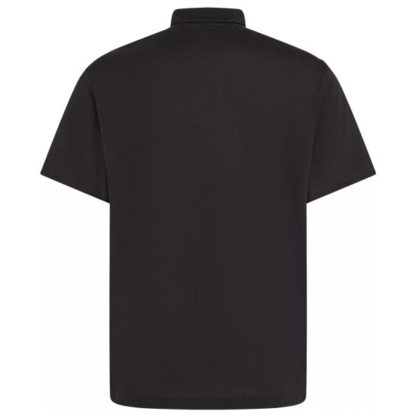 Tommy Hilfiger Open Knit Full Plack Overhemd Zwart