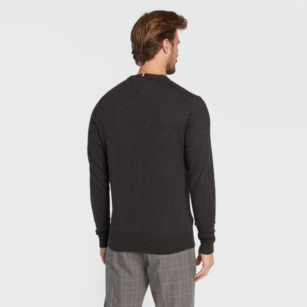 Tommy Hilfiger Organic Sweater Antraciet