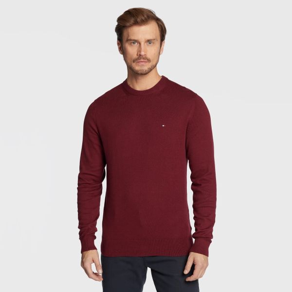 Tommy Hilfiger Organic Sweater Bordeaux