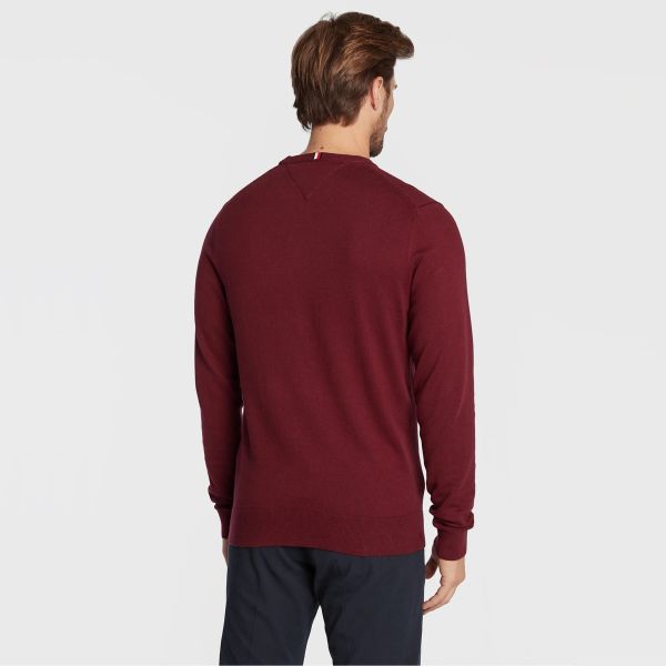 Tommy Hilfiger Organic Sweater Bordeaux