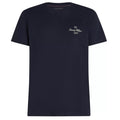 Tommy Hilfiger Outline Flag Script T-shirt Navy