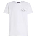 Tommy Hilfiger Outline Flag Script T-shirt Wit