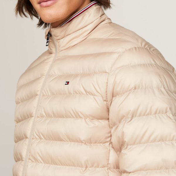 Tommy Hilfiger Packable Recycled Jas Beige