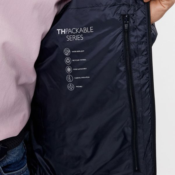 Tommy Hilfiger Packable Recycled Jas Navy