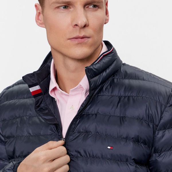 Tommy Hilfiger Packable Recycled Jas Navy