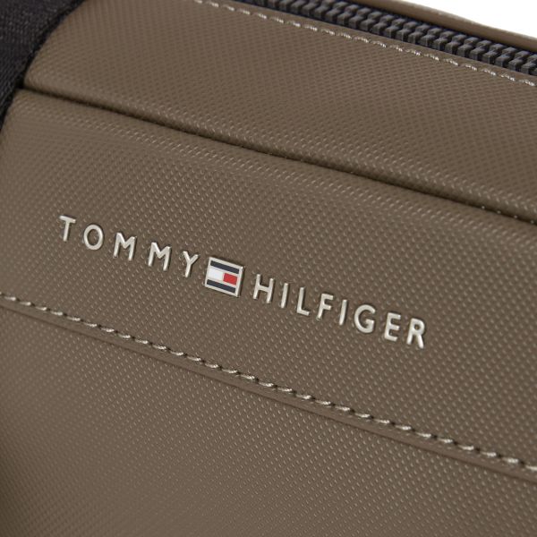 Tommy Hilfiger Pique Reporter Bag Donker Groen