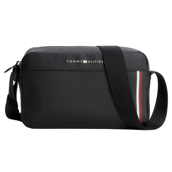 Tommy Hilfiger Pique Reporter Bag Zwart