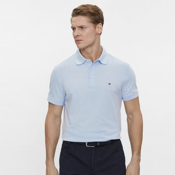 Tommy Hilfiger Polo Licht Blauw