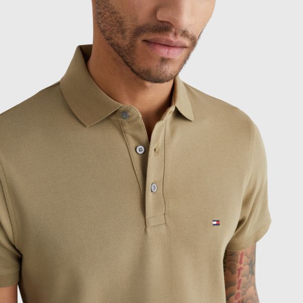 Tommy Hilfiger Polo Bruin