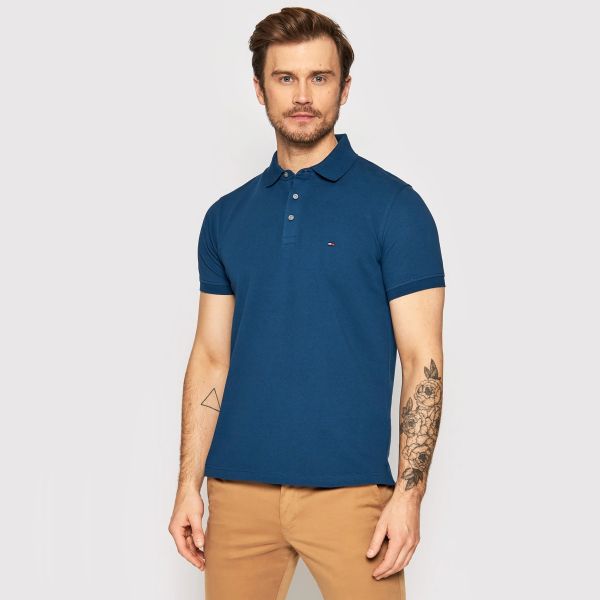 Tommy Hilfiger Polo Donker Blauw