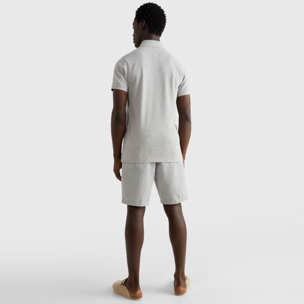 Tommy Hilfiger Polo Licht Grijs