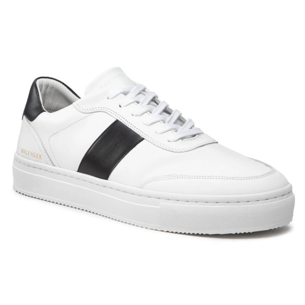 Tommy Hilfiger Premium Cupsole Sneaker Wit