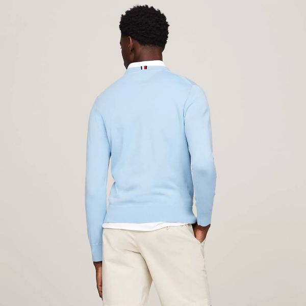 Tommy Hilfiger Pullover Sweater Licht Blauw