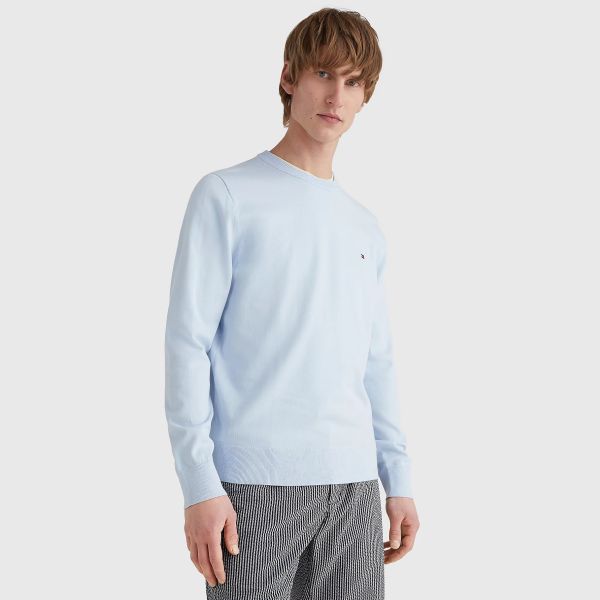 Tommy Hilfiger Pullover Sweater Licht Blauw