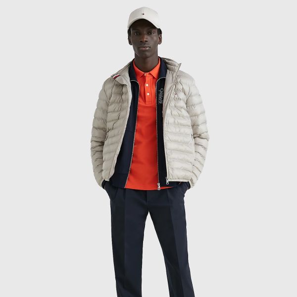 Tommy Hilfiger Recycled Jas Grijs
