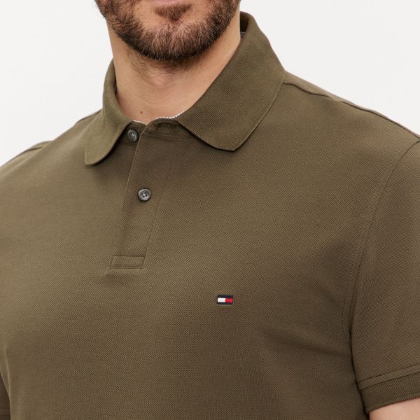 Tommy Hilfiger Regular Polo Donker Groen