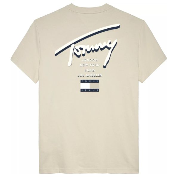 Tommy Jeans Signature City T-shirt Beige