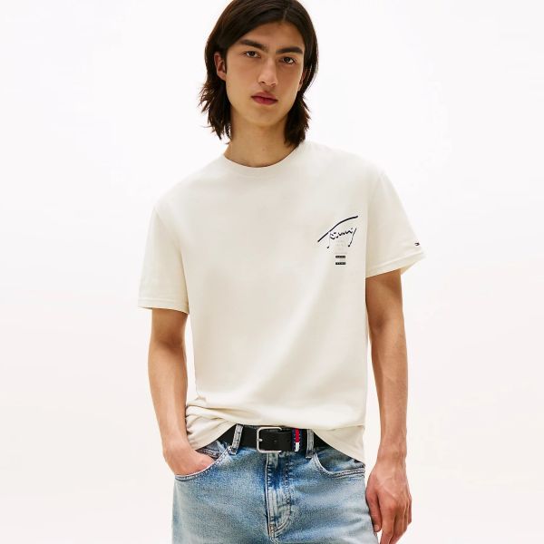 Tommy Jeans Signature City T-shirt Beige