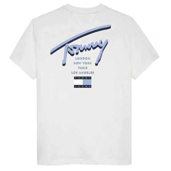 Tommy Jeans Signature City T-shirt Wit