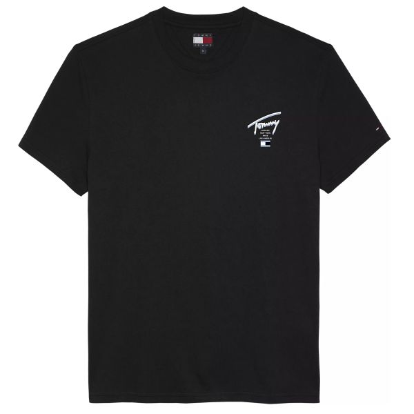 Tommy Jeans Signature City T-shirt Zwart