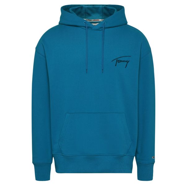Tommy Hilfiger Signature Hoodie Blauw