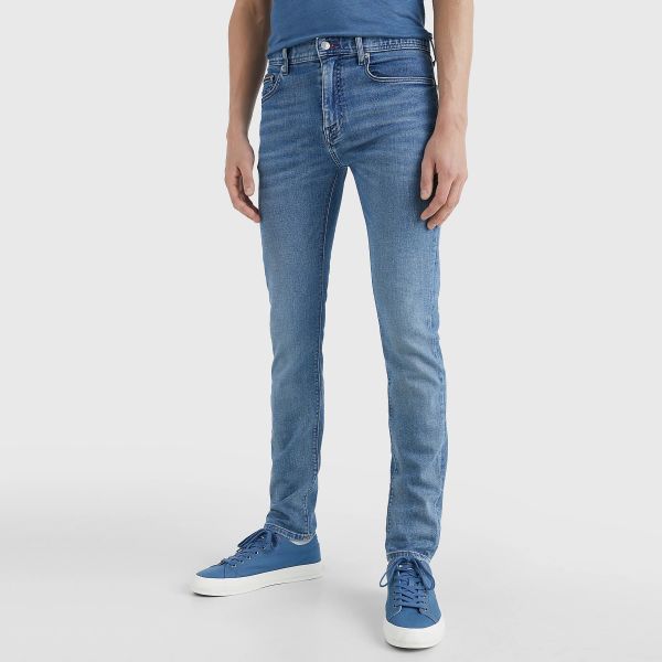 Tommy Hilfiger Slim Bleecker Jeans Blauw