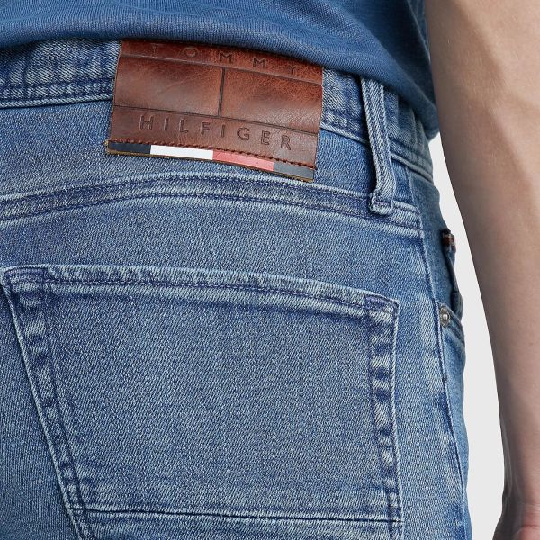 Tommy Hilfiger Slim Bleecker Jeans Blauw