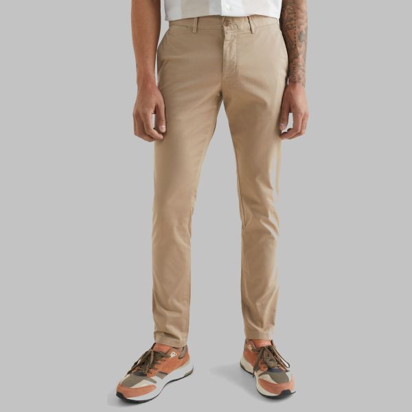 Tommy Hilfiger Slim Fit Chino Zand