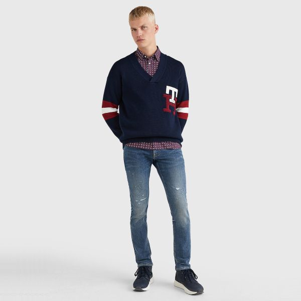 Tommy Hilfiger Extra Slim Layton Jeans Blauw
