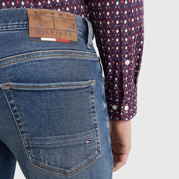 Tommy Hilfiger Extra Slim Layton Jeans Blauw