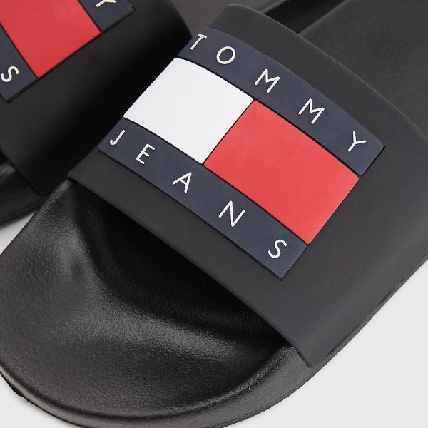 Tommy Hilfiger Slippers Zwart