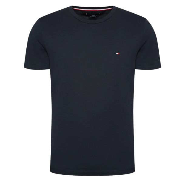 Tommy Hilfiger Stacked Back Logo T-shirt Navy