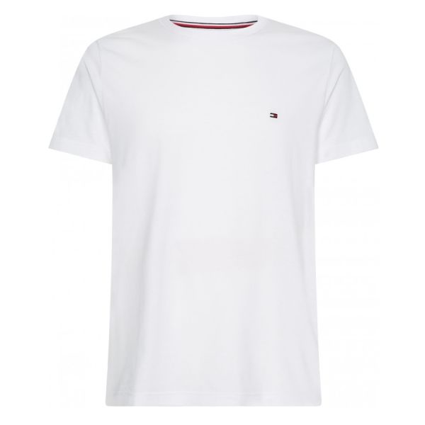 Tommy Hilfiger Stacked Back Logo T-shirt Wit