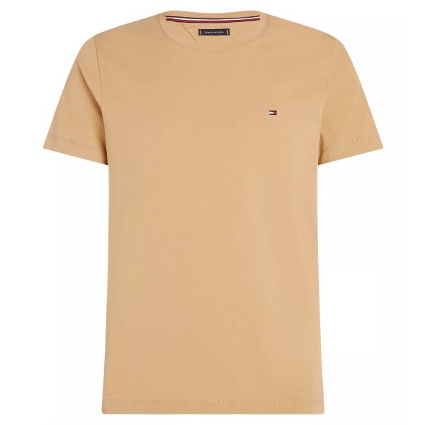 Tommy Hilfiger Stretch Slim Fit T-shirt Bruin