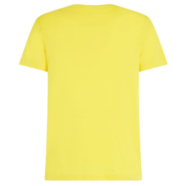 Tommy Hilfiger Stretch Slim Fit T-shirt Geel