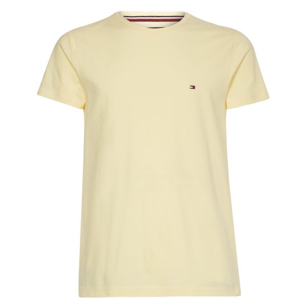 Tommy Hilfiger Stretch Slim Fit T-shirt Geel