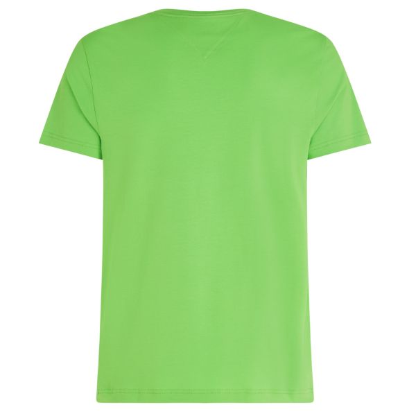 Tommy Hilfiger Stretch Slim Fit T-shirt Licht Groen