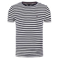Tommy Hilfiger Stretch Slim T-shirt Navy/Wit